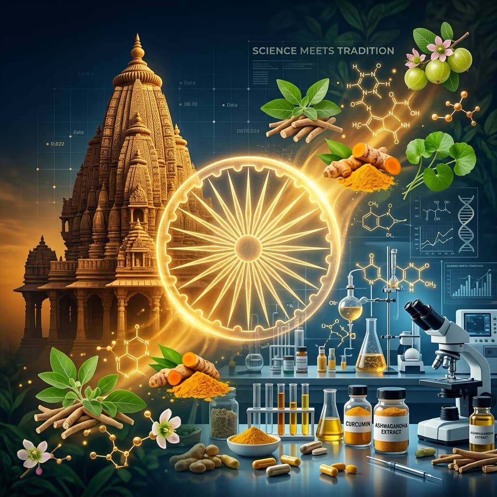 Nutrinnovation — Bharat's ancient Ayurvedic wisdom merging with modern nutraceutical science to build global brands