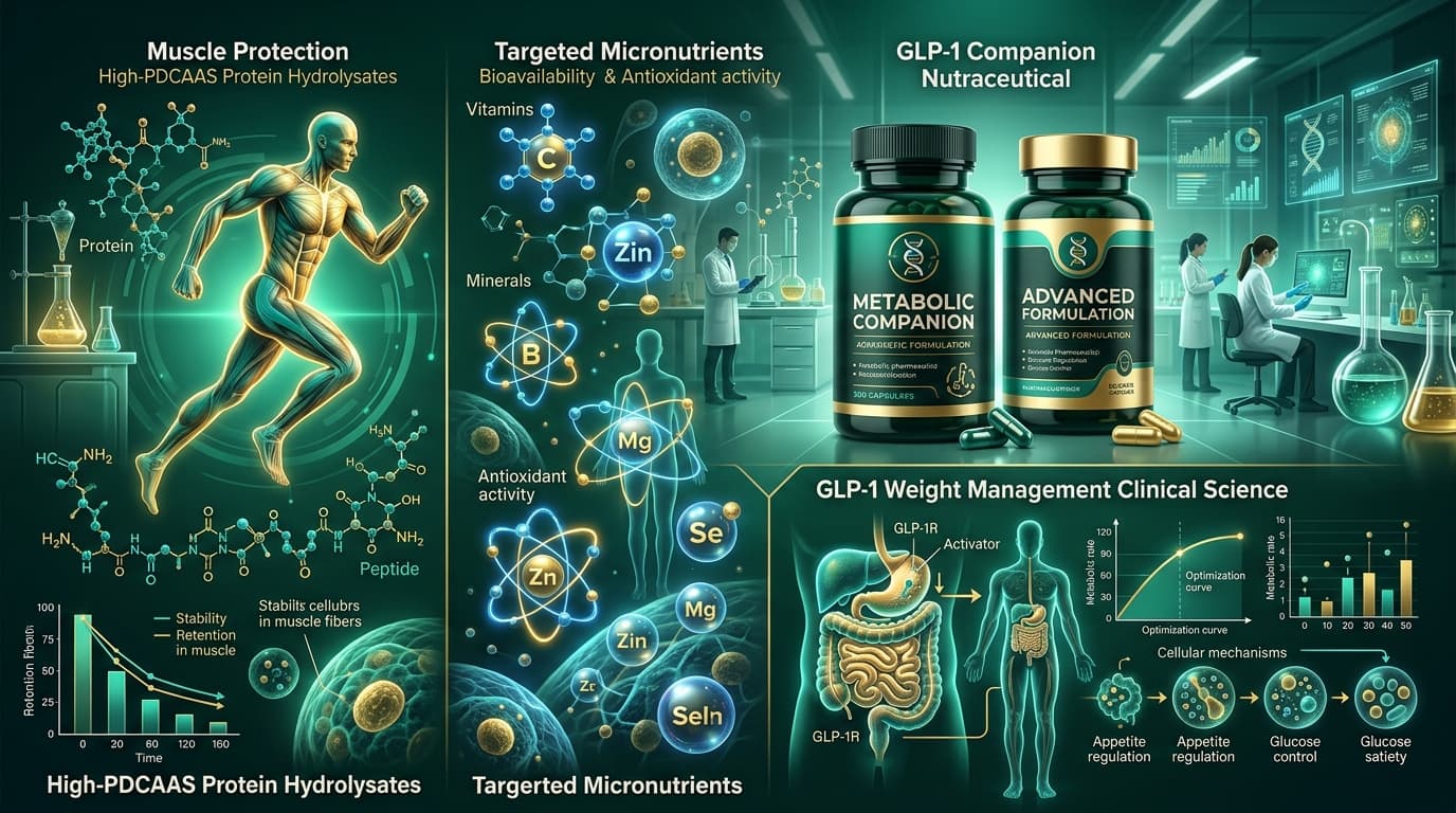 GLP-1 Companion Nutraceutical Formulation Science - Leben Formulation R&D