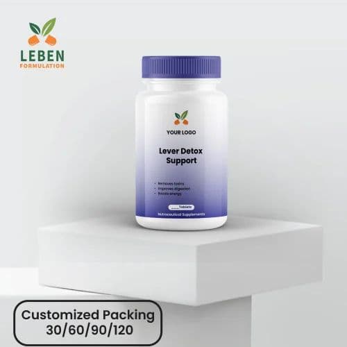 Liver Detox Support - private label contract manufacturing by Leben Formulation