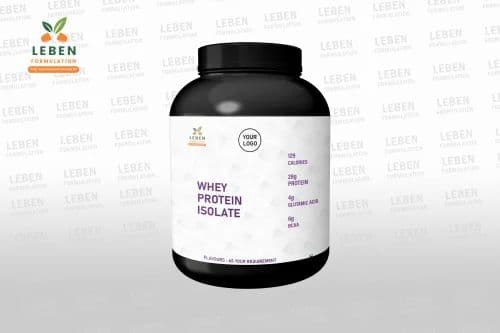 Whey Protein Concentrate - private label contract manufacturing by Leben Formulation